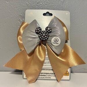 Disney Parks Light Up Mickey Mouse Bow Hair Clip